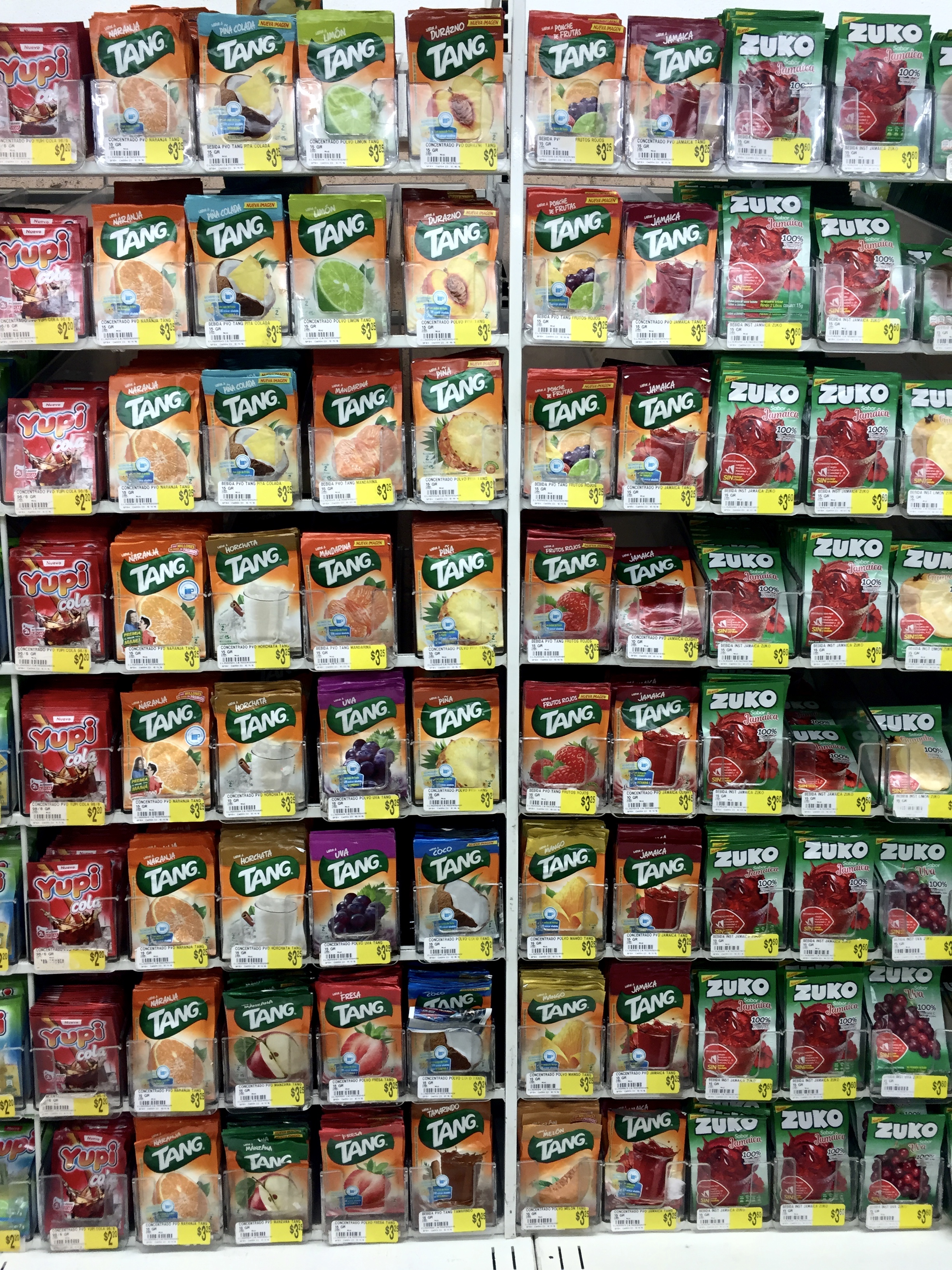 Tang is still pretty big in Mexico!