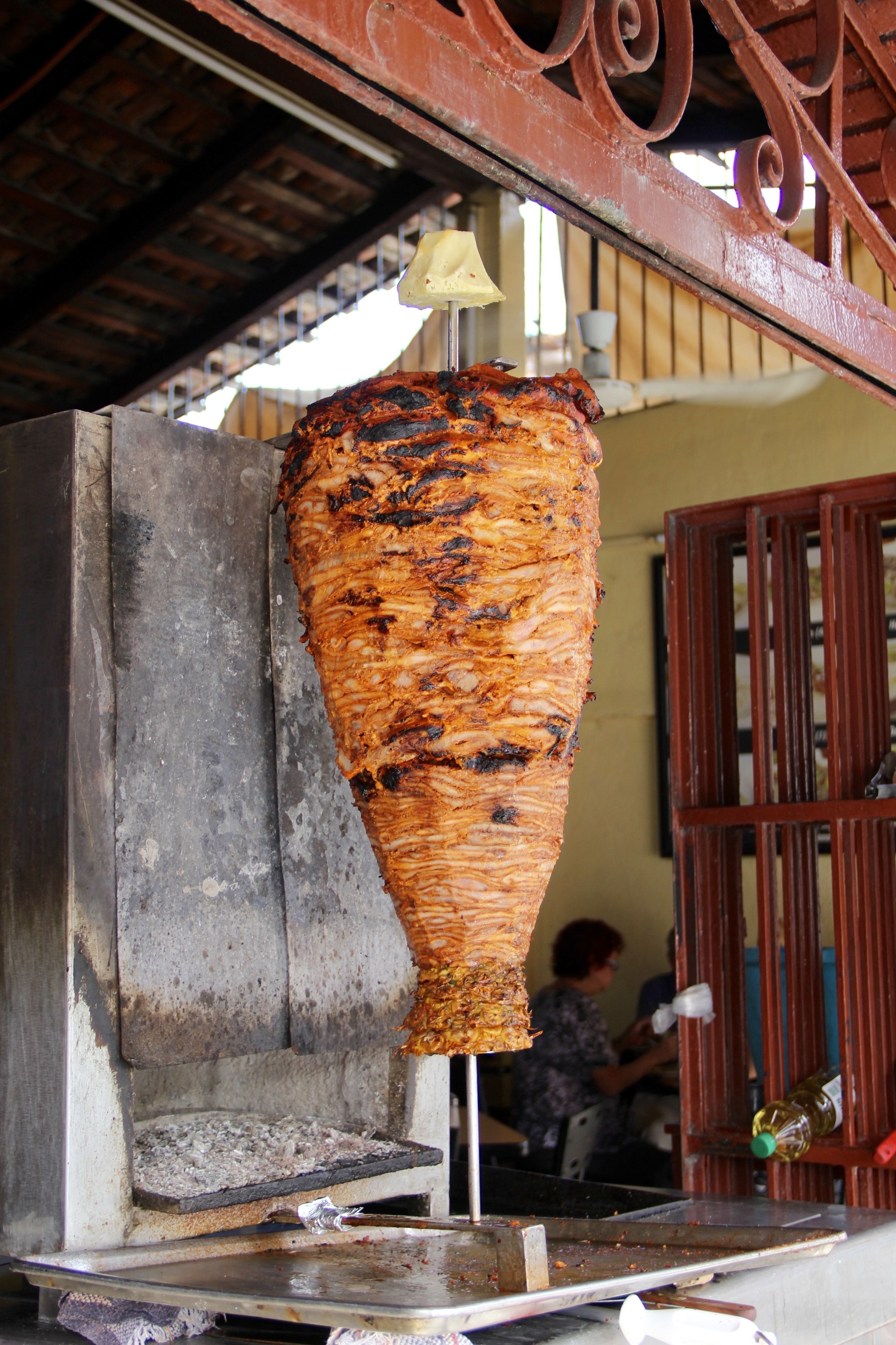 The al pastor at Pepe's Tacos.  Carved straight from the spit to your tortilla.