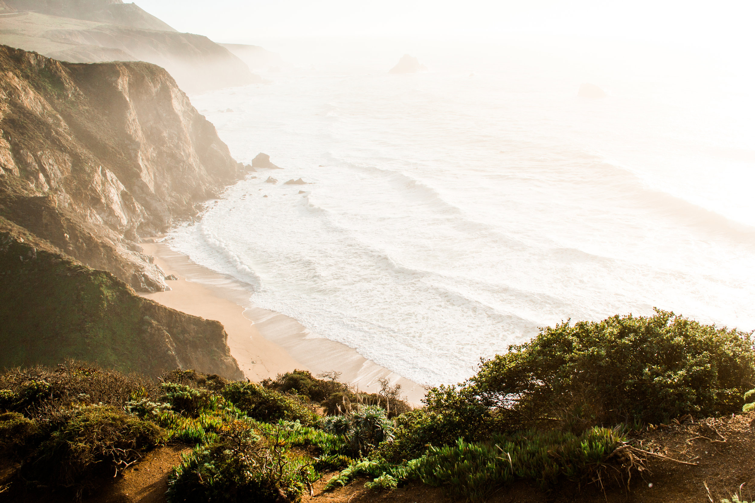 Bixby Bridge at Sunset