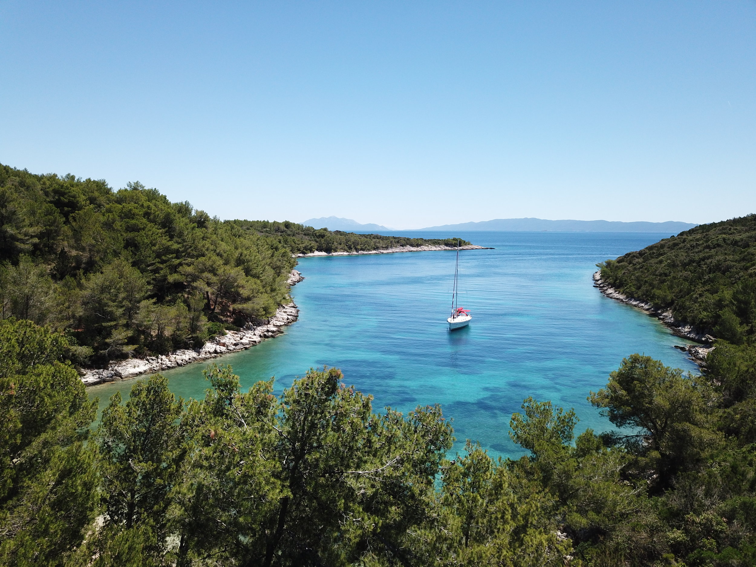 An Afternoon in a Secluded Cove on Otok Šćedro | Croatia