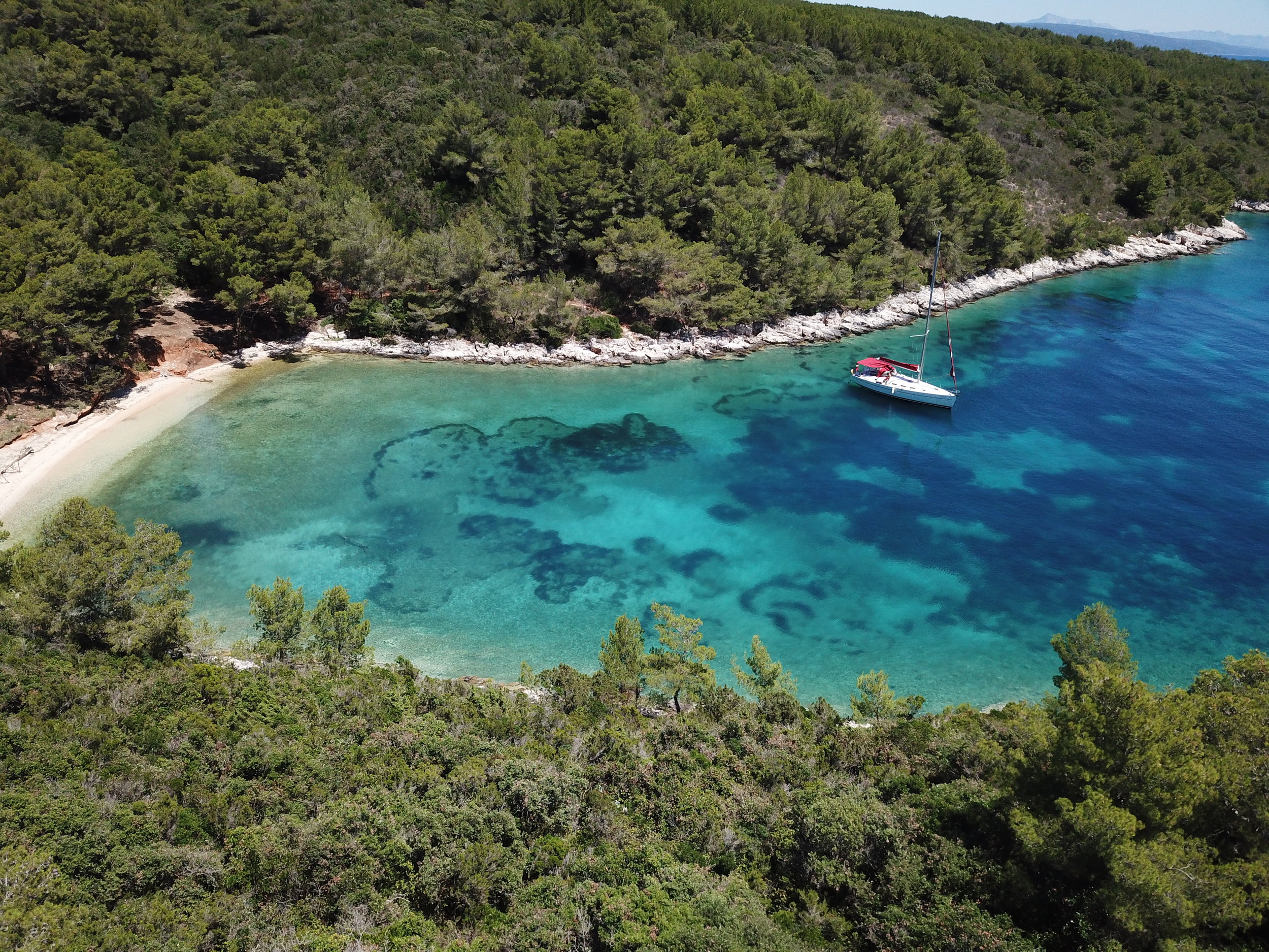 An Afternoon in a Secluded Cove on Otok Šćedro | Croatia