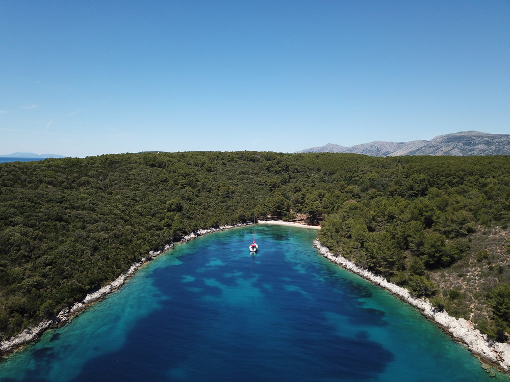 An Afternoon in a Secluded Cove on Otok Šćedro | Croatia