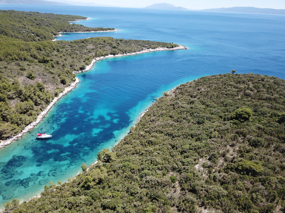 An Afternoon in a Secluded Cove on Otok Šćedro | Croatia