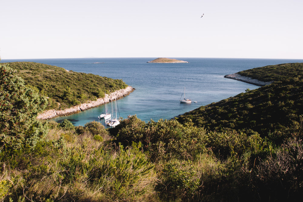 The beautiful island of Paklinski Otoci, Croatia