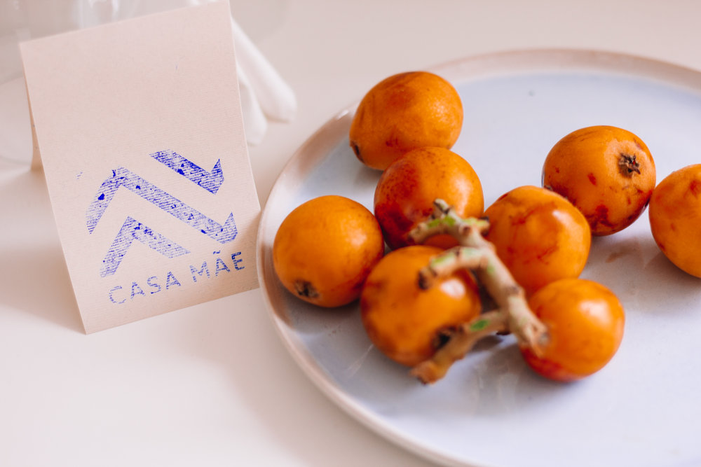 Fresh apricots and a handwritten welcome note were a nice, welcome touch