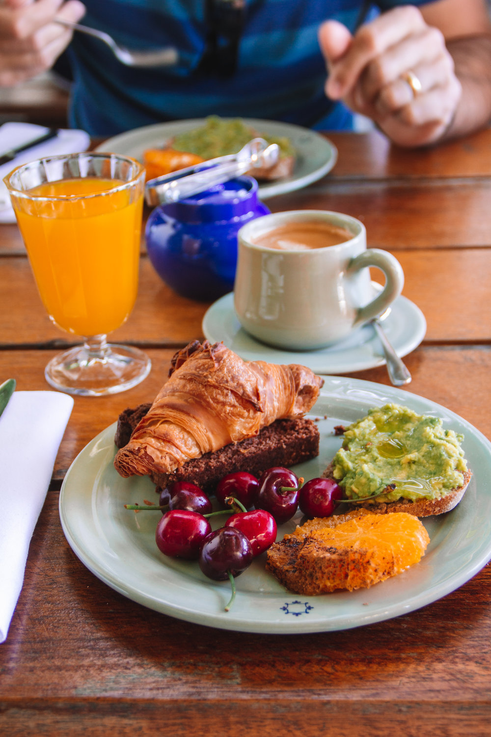 Breakfast at Sao Lourenco do Barrocal