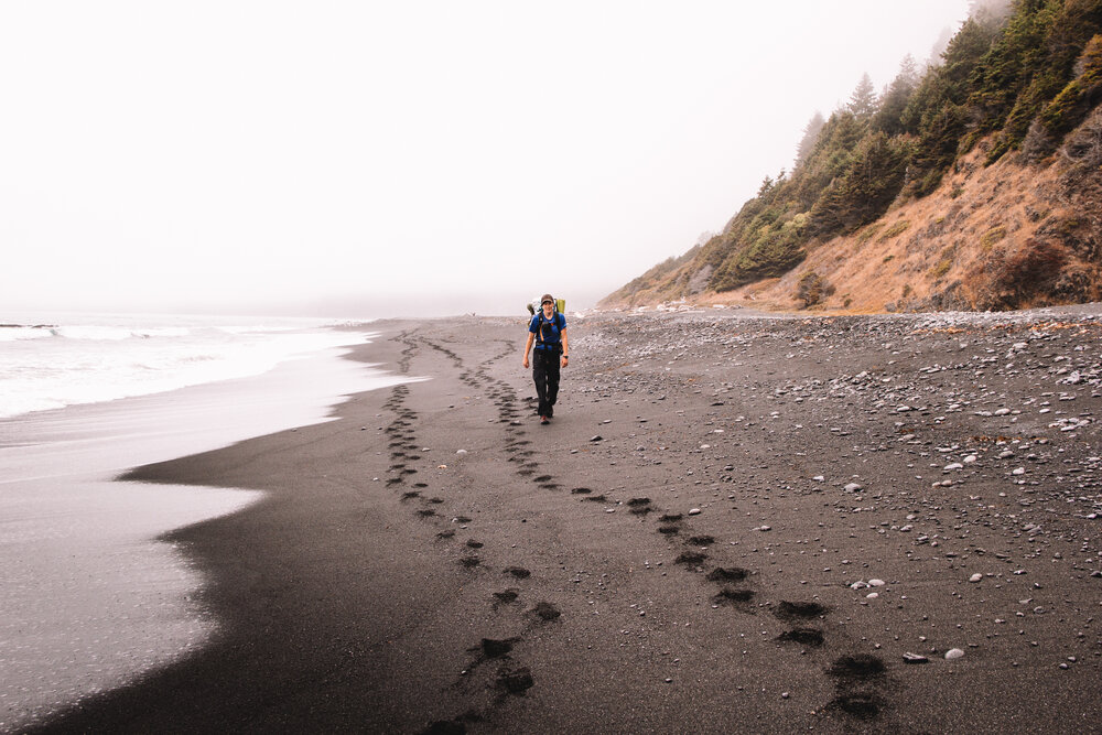 The last day of the Lost Coast Trail