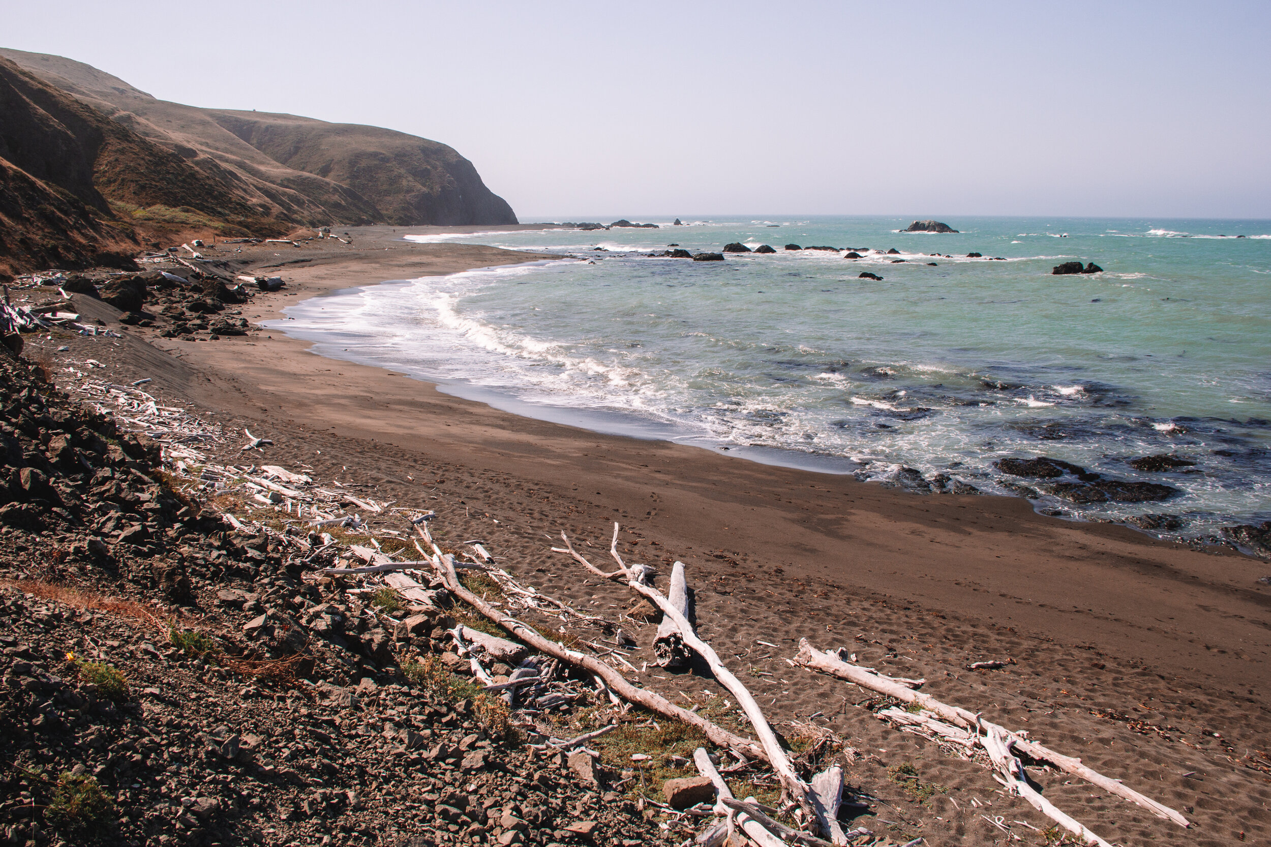 The wild, desolate Lost Coast of Northern California