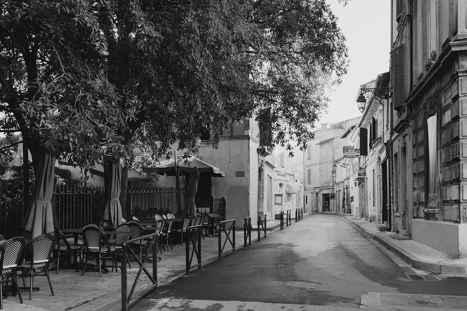 The lovely provencal streets of Arles, France