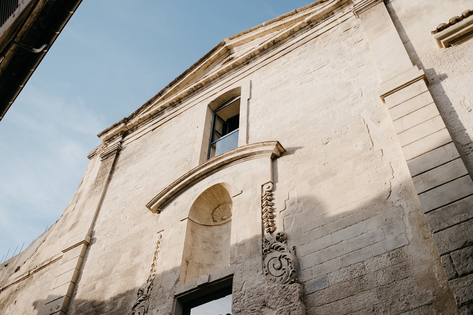 Ancient buildings in Arles