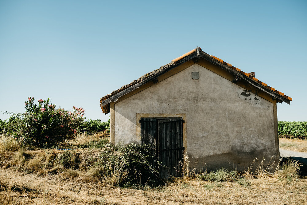 Rustic field house