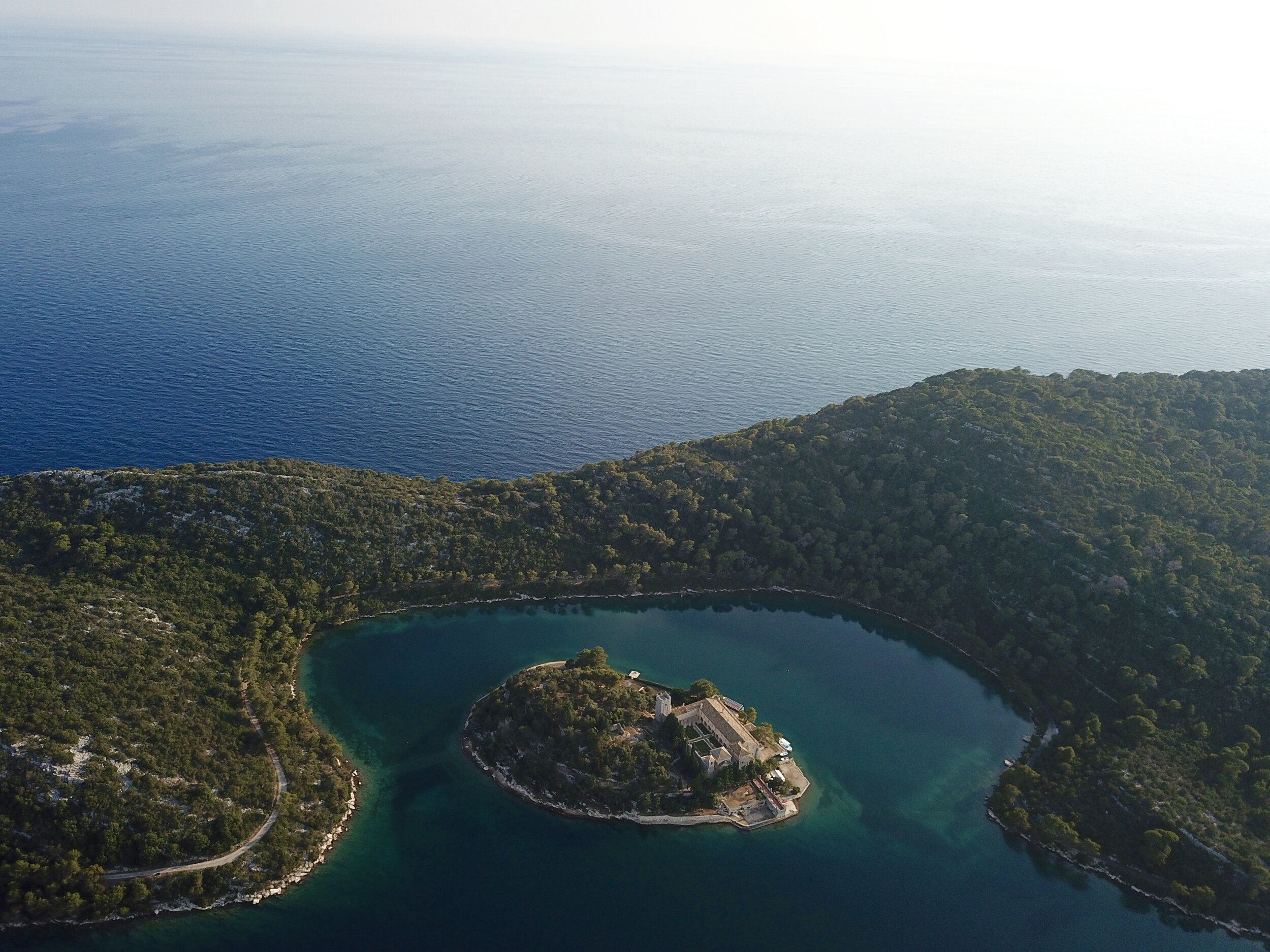 St. Mary's Island from above | Mljet