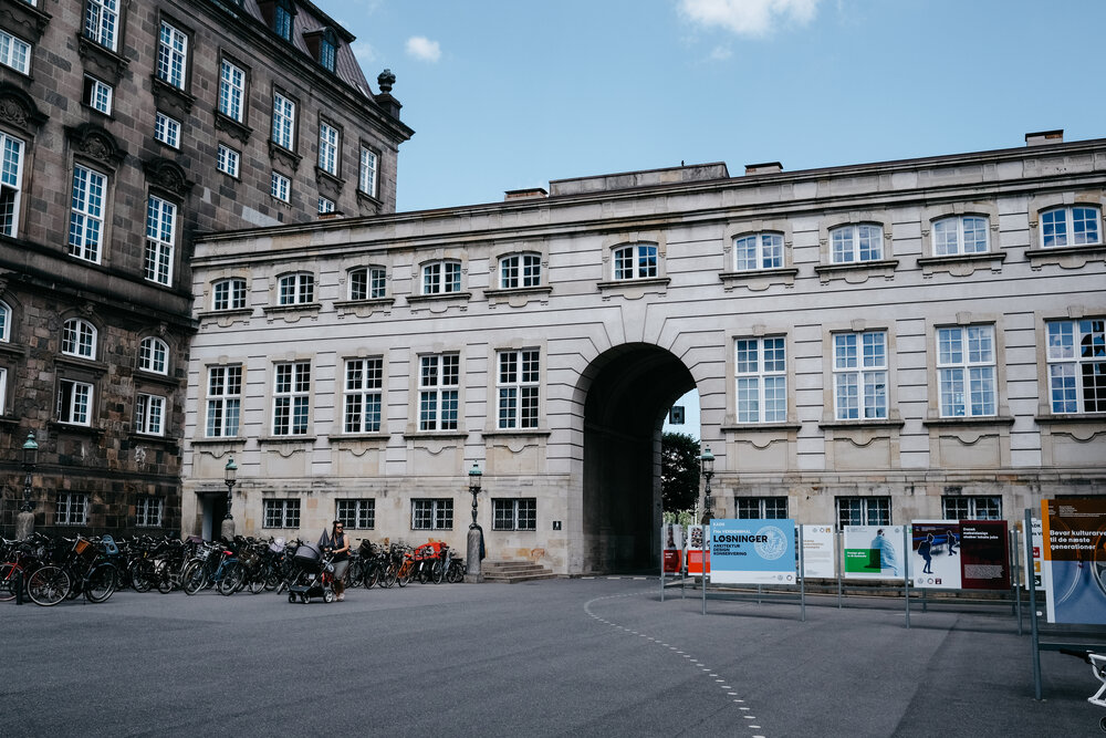 Blue skies in Copenhagen