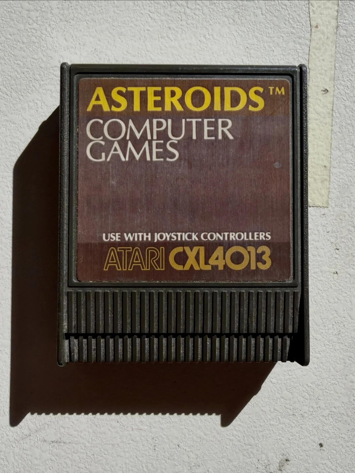 Let&rsquo;s play! #atari #asteroids #80s #genx