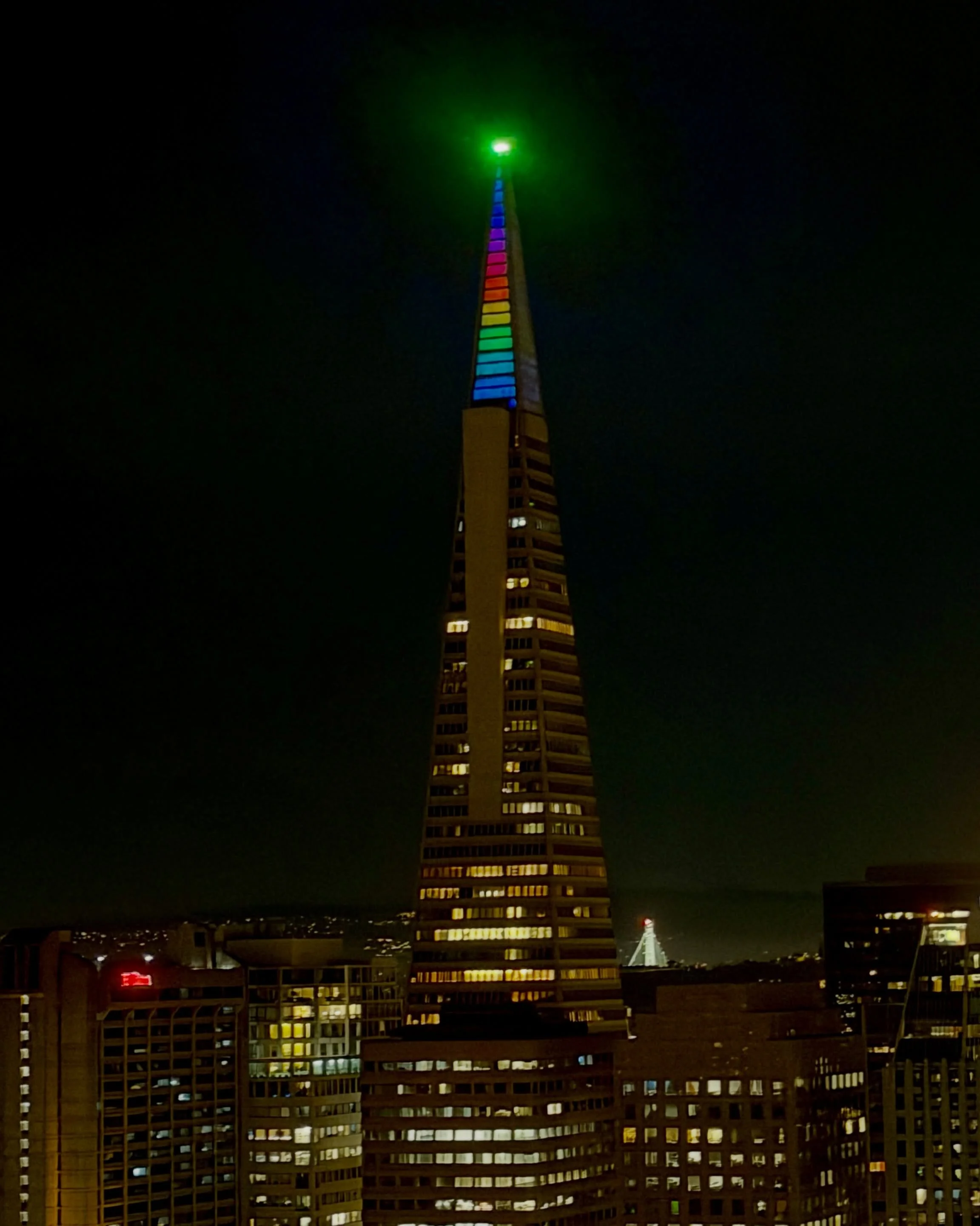 Nighttime view of the WeWork tower!
#colorphotography #wework #night #vanurfalian