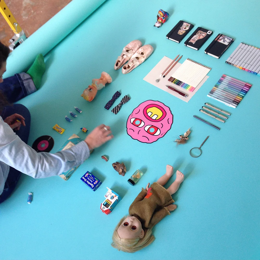 Behind-The-Scenes : Making of "The Illustrator"