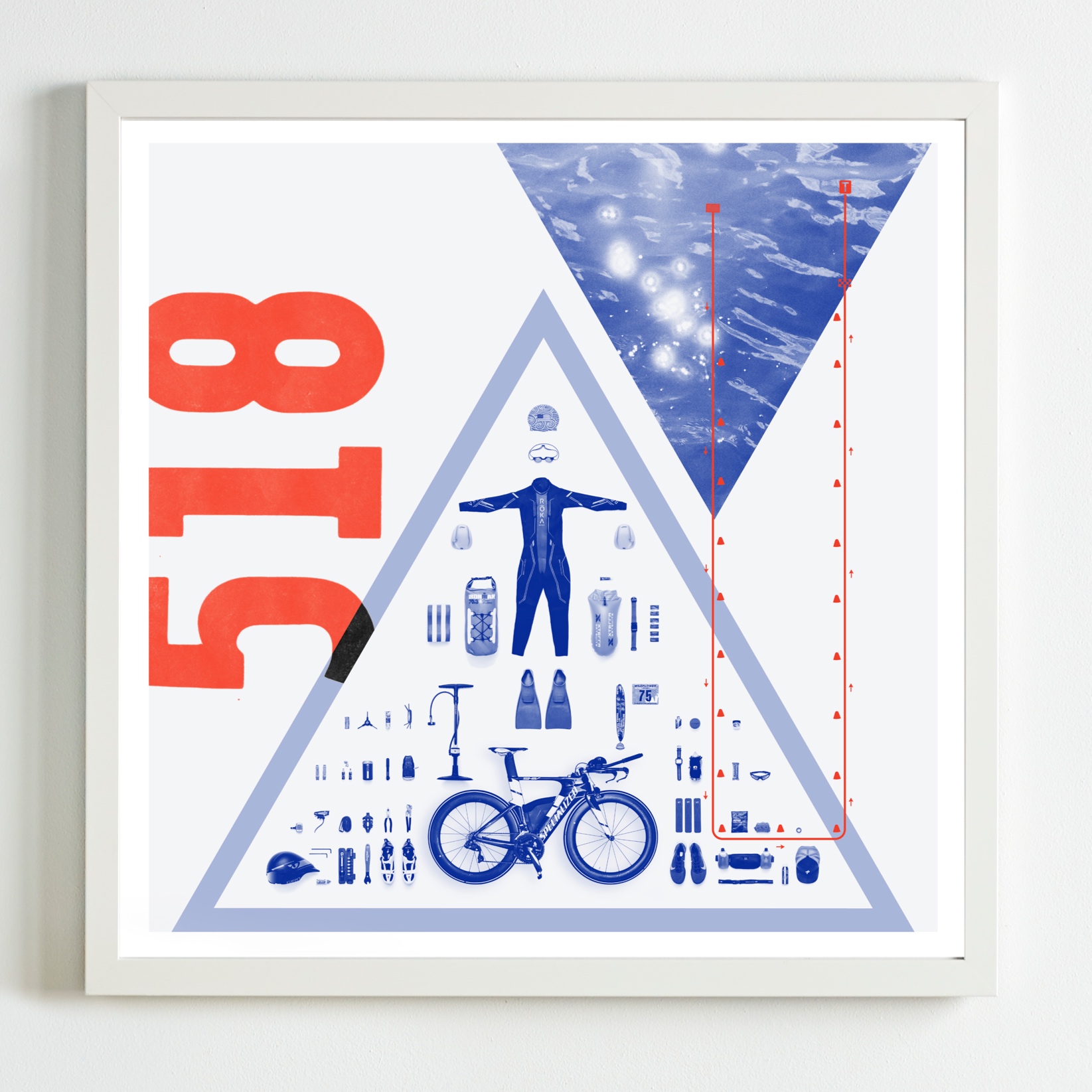 The Triathlete is my first ever Limited Edition print run, available on archival fine art paper in multiple sizes. Purchase prints here .
