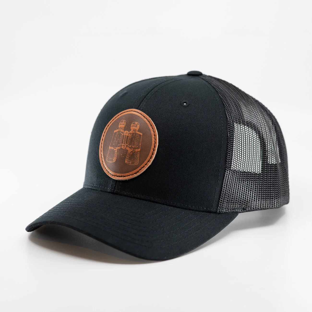 Binoculars Patch Hat - Black — FIELD 