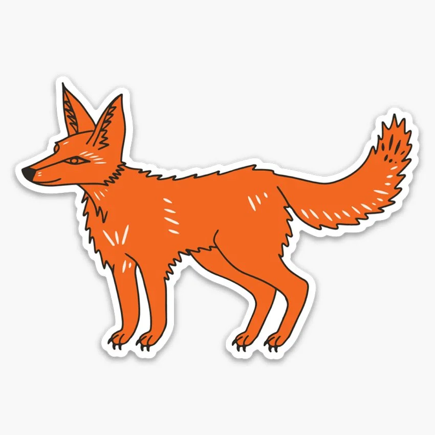 Kit Fox Sticker — FIELD GUIDE DESIGNS