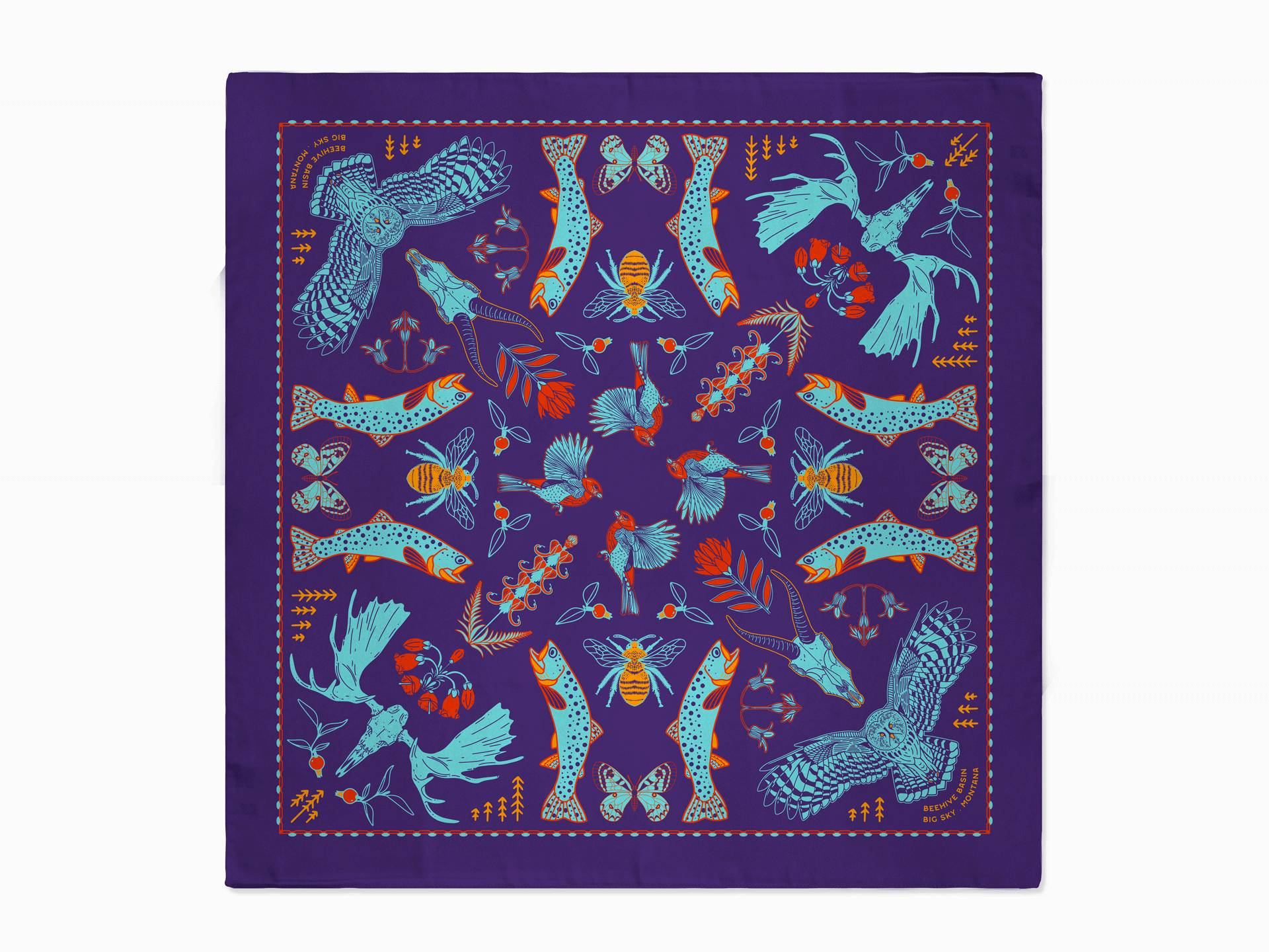 Beehive Basin, Big Sky, Montana Bandana