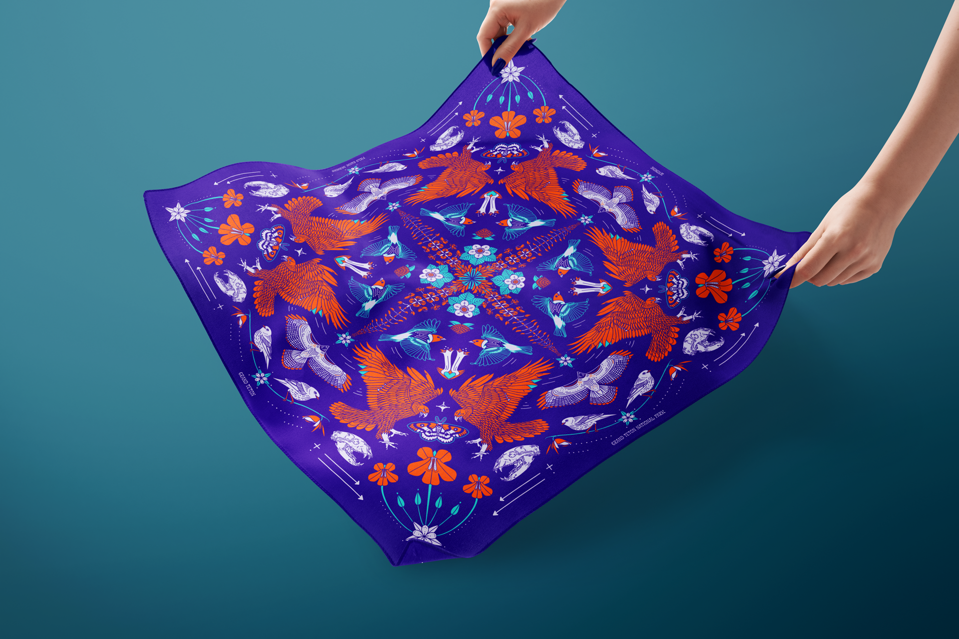 Grand-Teton-Wyoming-Landmark-Bandana-Field-Guide-Designs.png