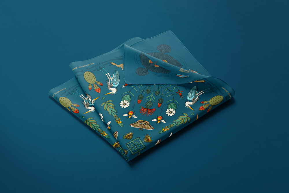 Paradise Valley, Montana Landmark Bandana by Field Guide Designs