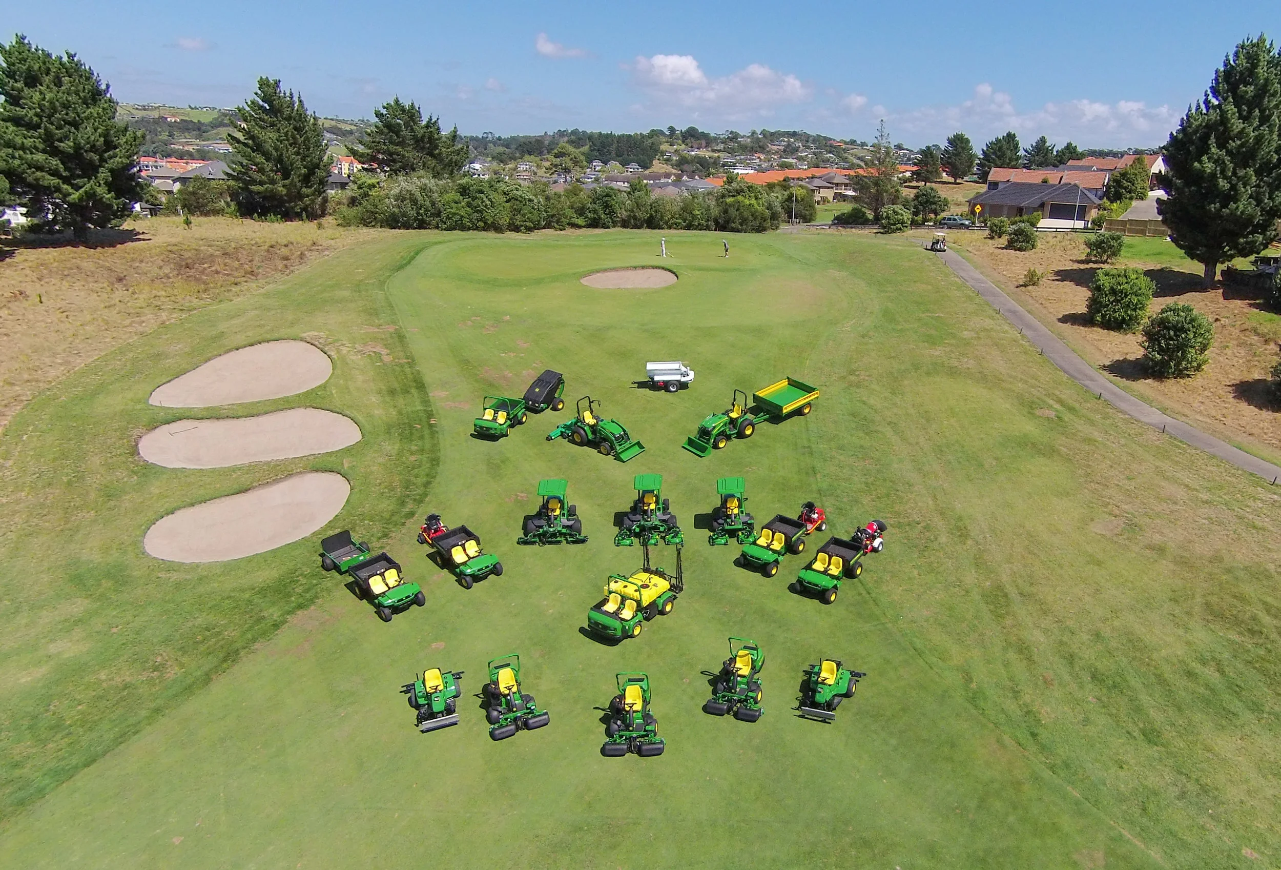Course maintenance vehicles unveiled — Golfer Pacific New Zealand