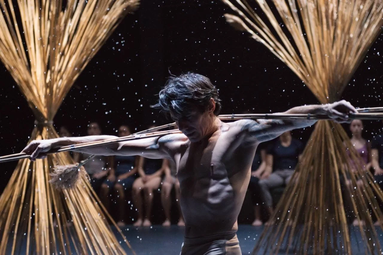 The Brooklyn Academy of Music production of “Watermill”, Ballet by Jerome Robbins, Reimagined by Luca Veggetti. Pictured: Jaoquin deLuz. Photo by Christopher Jones.
