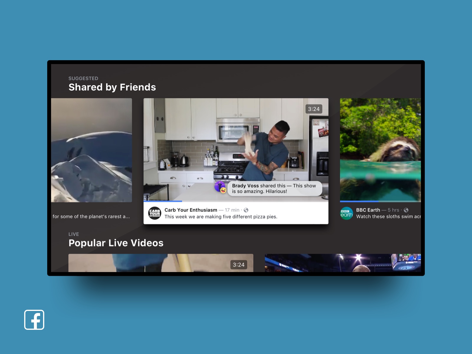 Facebook Watch: Apple TV &amp; HTML5 TV