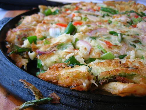 Heartwarming Seafood Pancakes