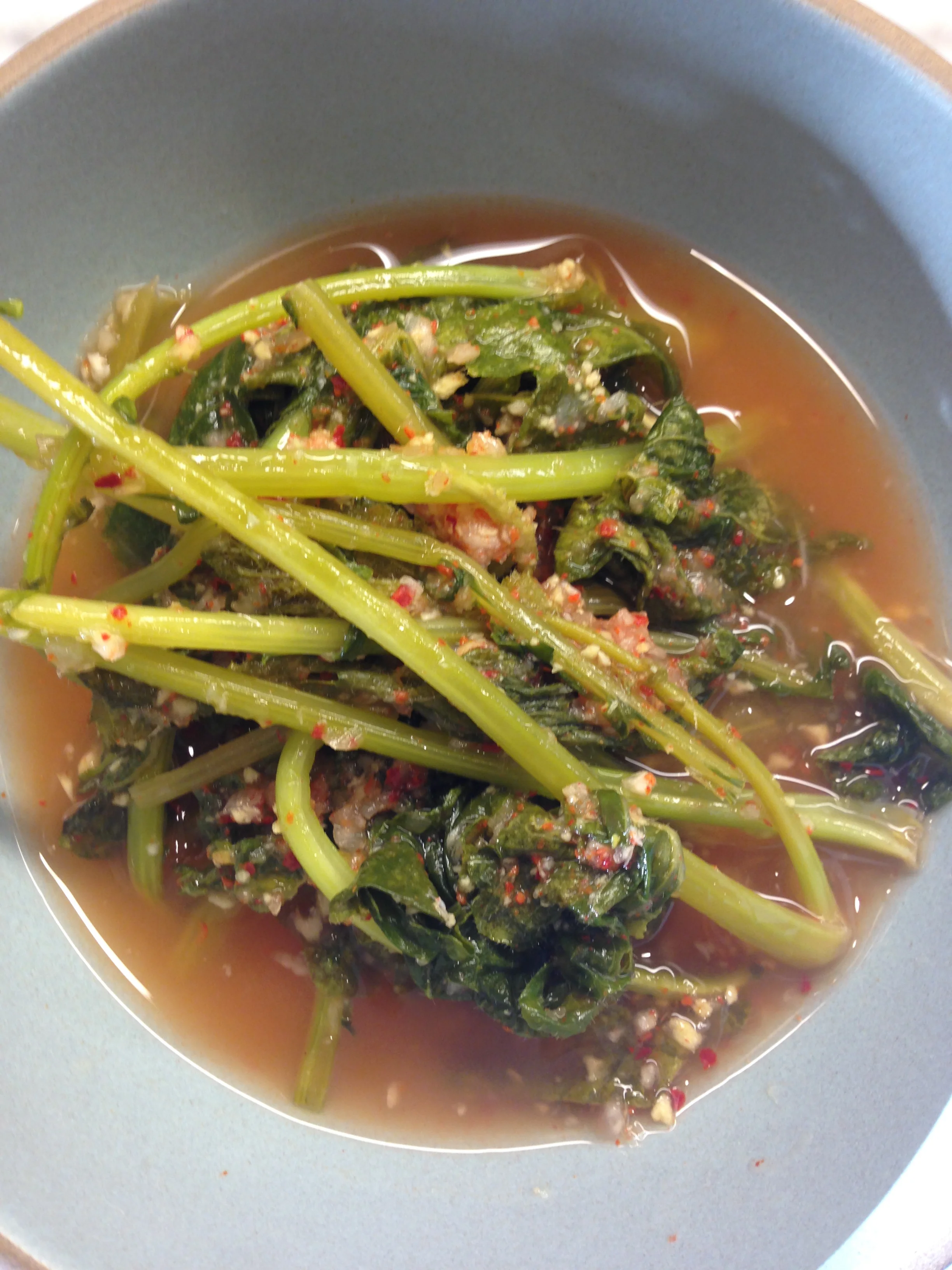 Turnip Greens Mul Kimchi