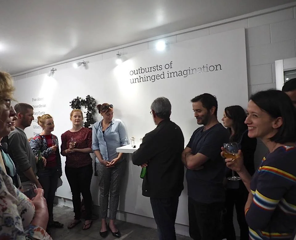 Opening night of Lisa Furno's awesome show in October 2015.