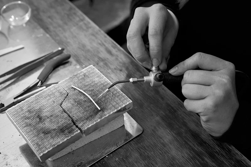 Learn how to hand make your own jewellery by signing up for a class through my campaign page. Photograph courtesy of Perth Product Photography.