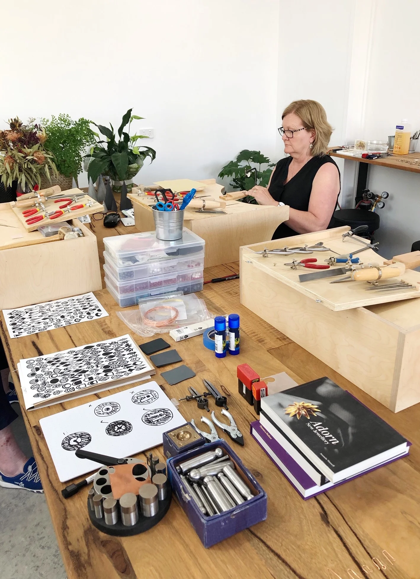 Make Your Own Earrings will be running on Sunday the 17th of February, 2019, and will run you through all the basics that you need to know to make your very own pair of earrings. Image is courtesy of Sue and Judy who had their very own private ‘ Make Your Own Earrings ’ class in January.