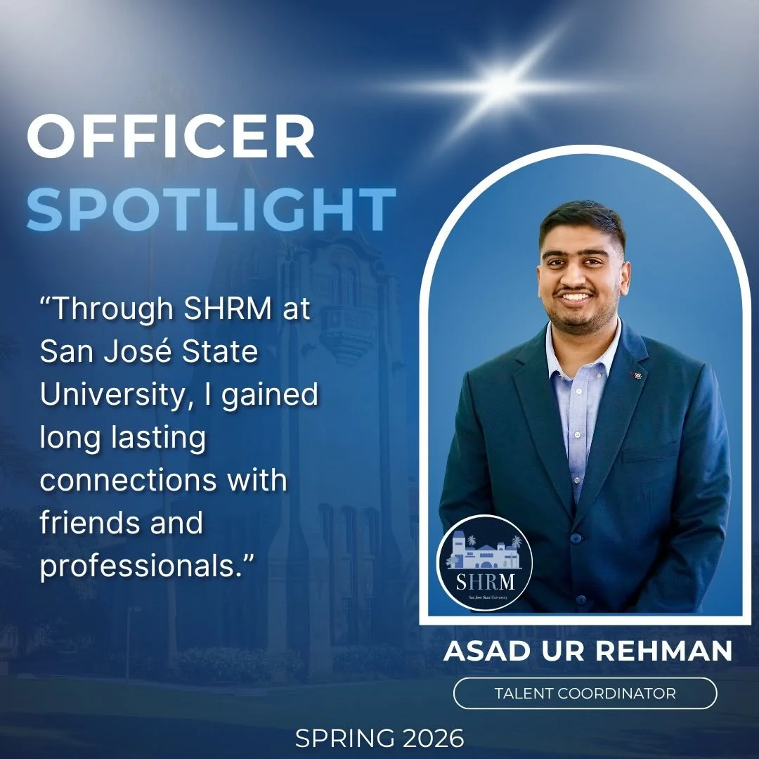✨Officer Spotlight Pt. 9 ✨

We are proud to introduce our talent coordinator, Asad Ur Rehman!

As the Talent Coordinator, Asad reaches out to organizations and companies regarding possible collaborations and company tours, communicates with professio