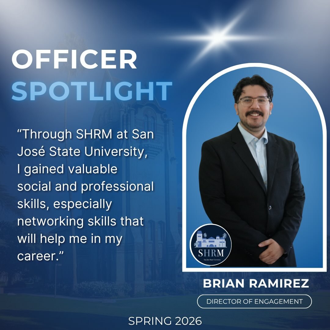 ✨Officer Spotlight Pt. 11 ✨

We are proud to introduce our Director of Engagement, Brian!

As the Director of Engagement, Brian oversees a team of three, Membership, Events, and Student Development, working together to ensure our members are having t