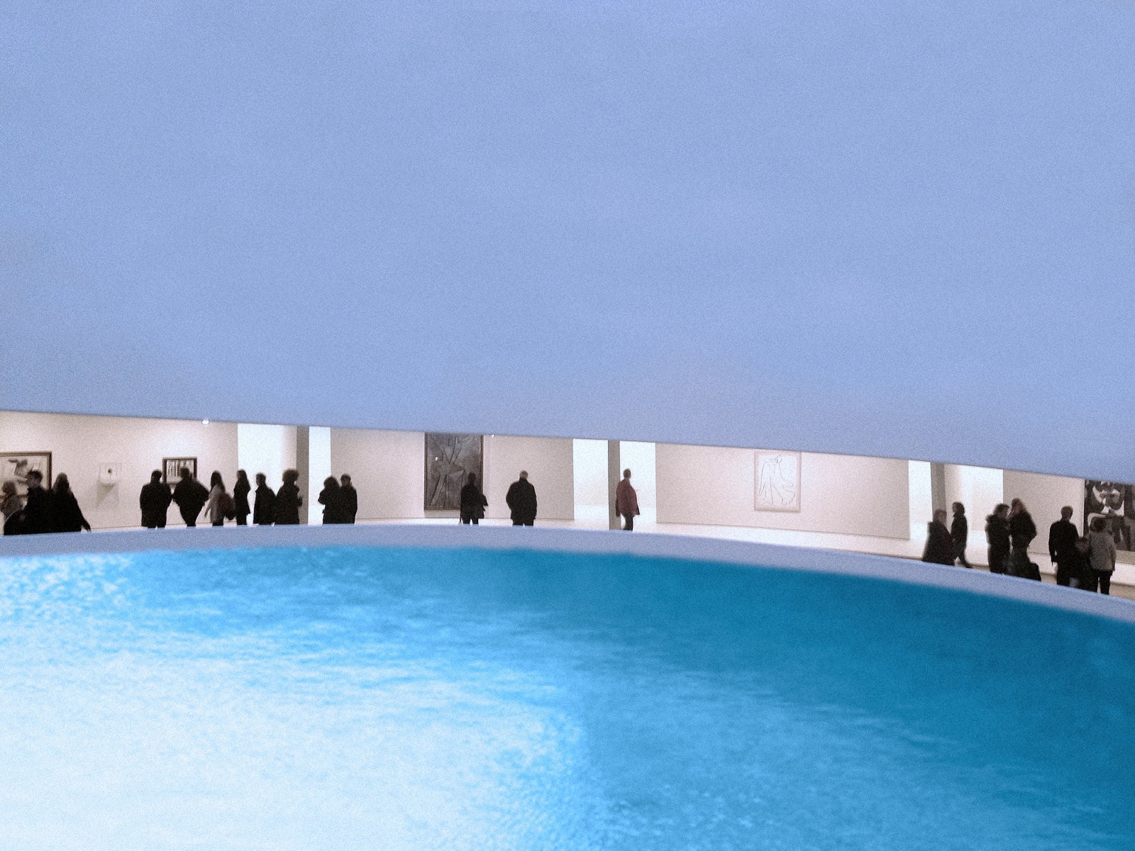 Memorial : At the center of the museum is a charity wishing โwellโ which serves as an architectural and spiritual core for the space. Internally lit, the well emits a soft glow inviting visitors to approach and engage with it at its surface.