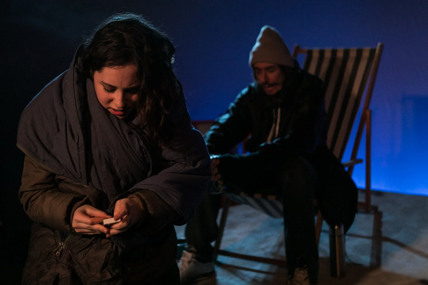 SEA FRET by Tallulah Brown Old Red Lion Theatre _ April 2017 Directed by Carla Kingham Photo by Alex Fine