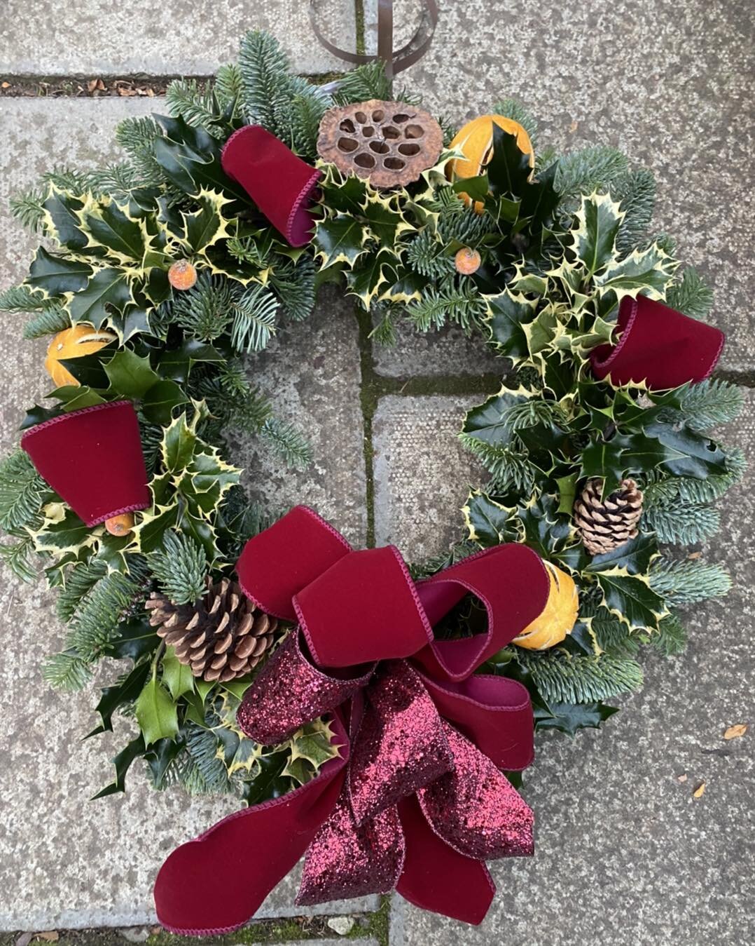 First wreath orders going out over the next few days. You can also pop in and pick one up. Here are a few examples of door wreaths we have available at the moment. All hand made on site! 
#millgardencentre #Christmas #wreaths #handmade #christmaswrea