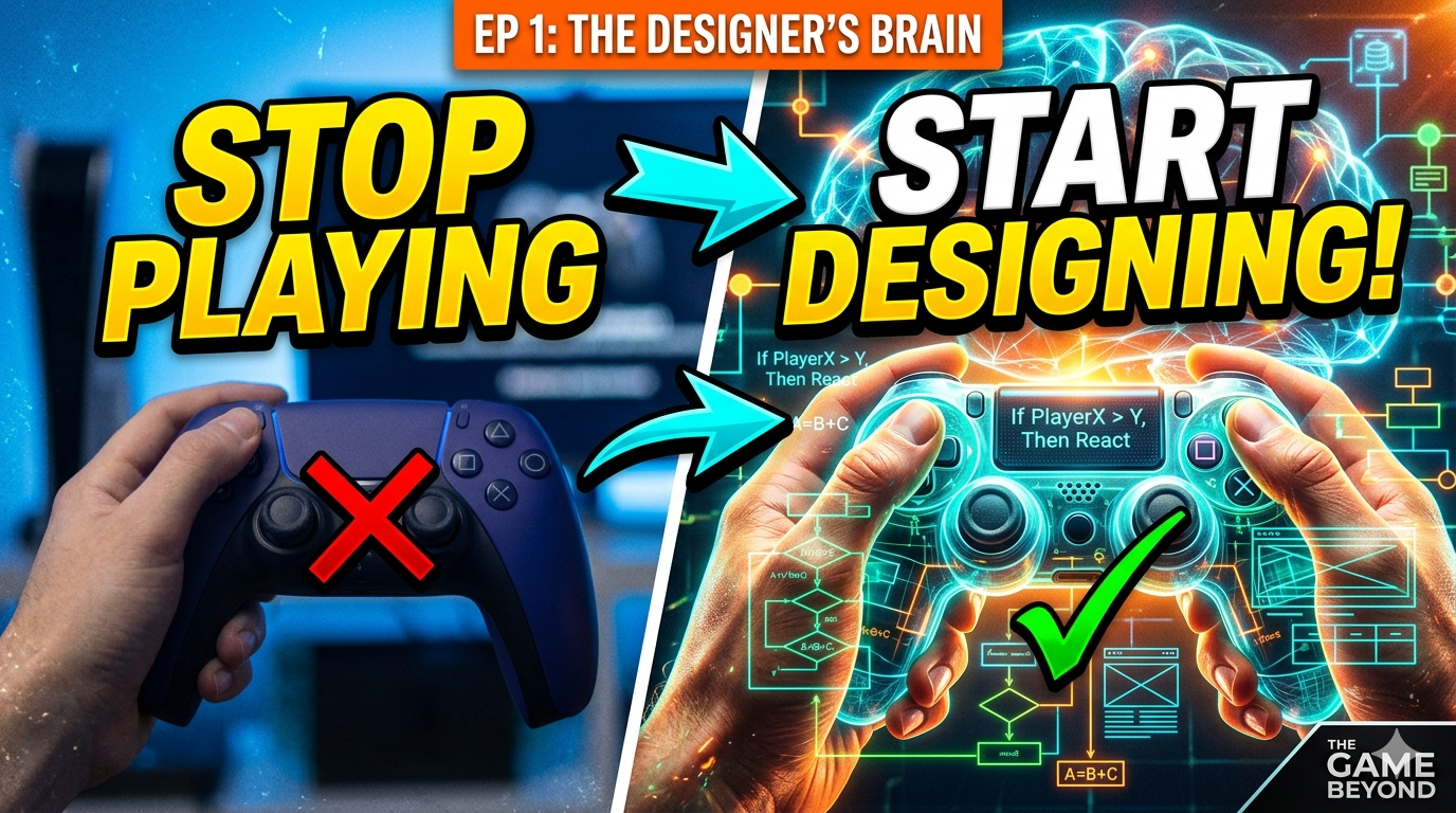 Thinking Like a Designer - The Game Beyond Podcast Season 2 Episode 1