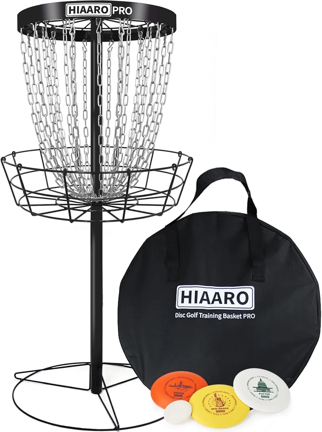 PDGA Approved HIAARO PRO Disc Golf Basket