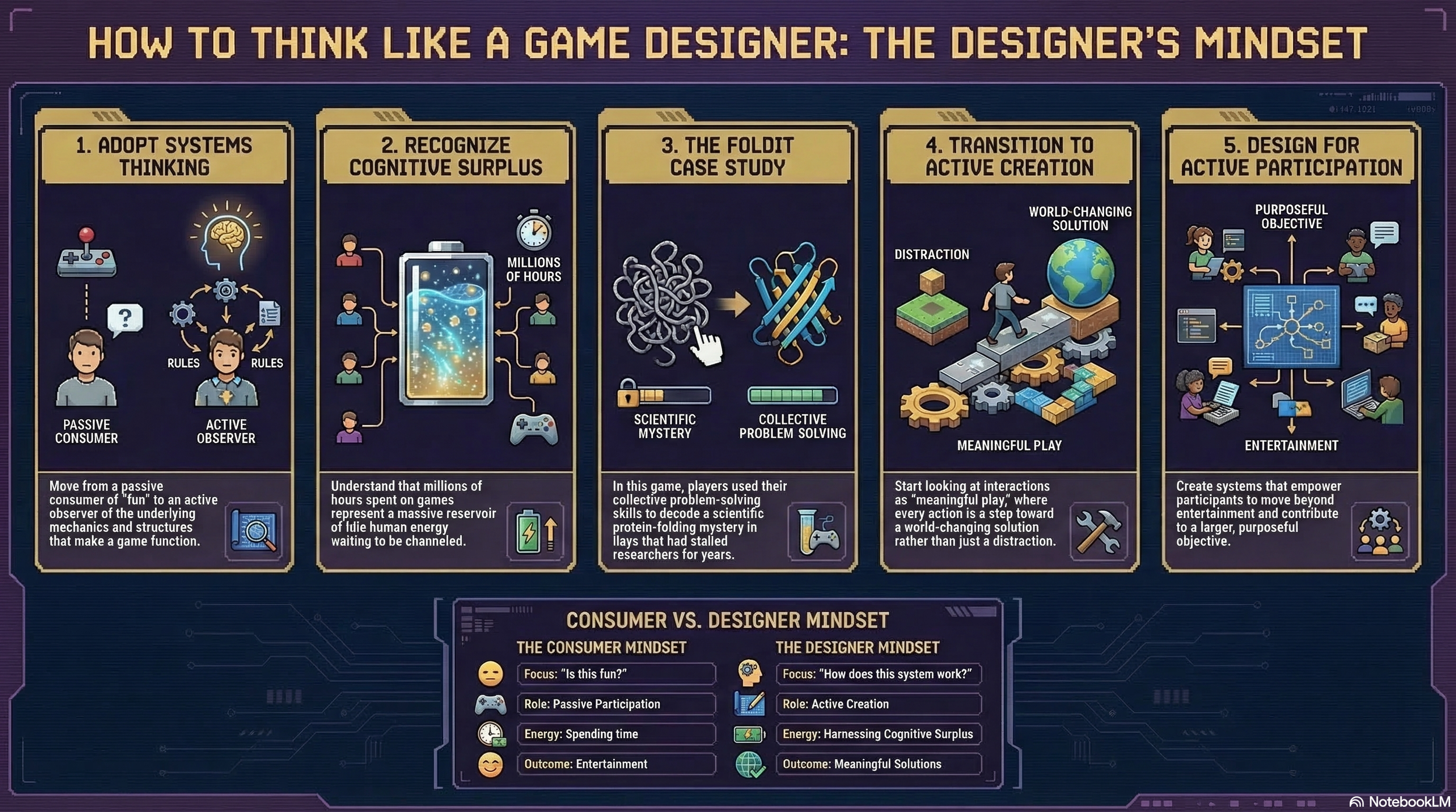 Game Design Mindset