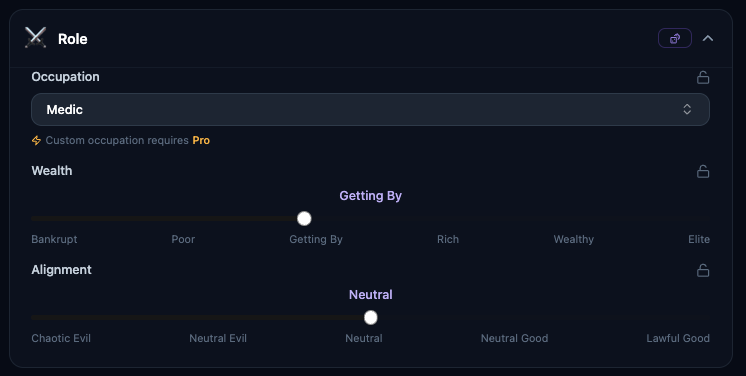 AI Character design tool