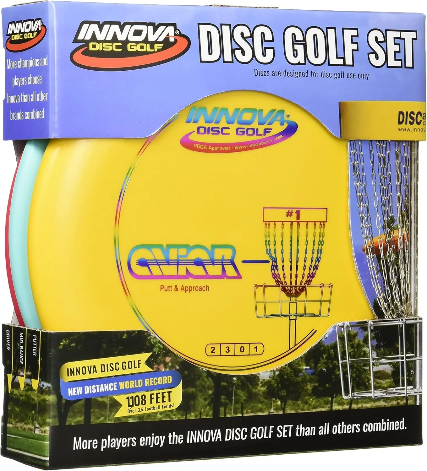 Innova Disc Golf Set – Driver, Mid-Range & Putter
