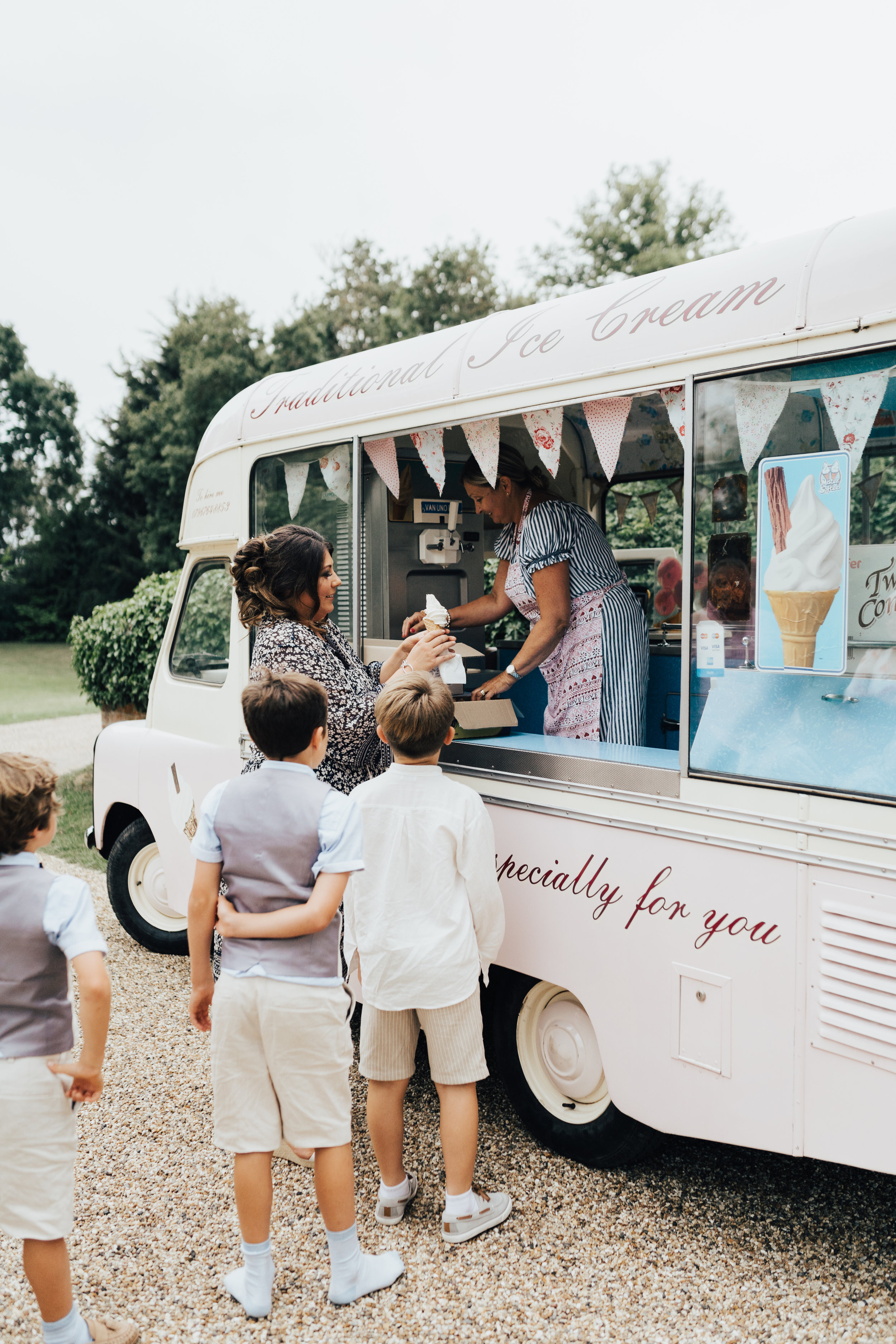vintage ice cream van