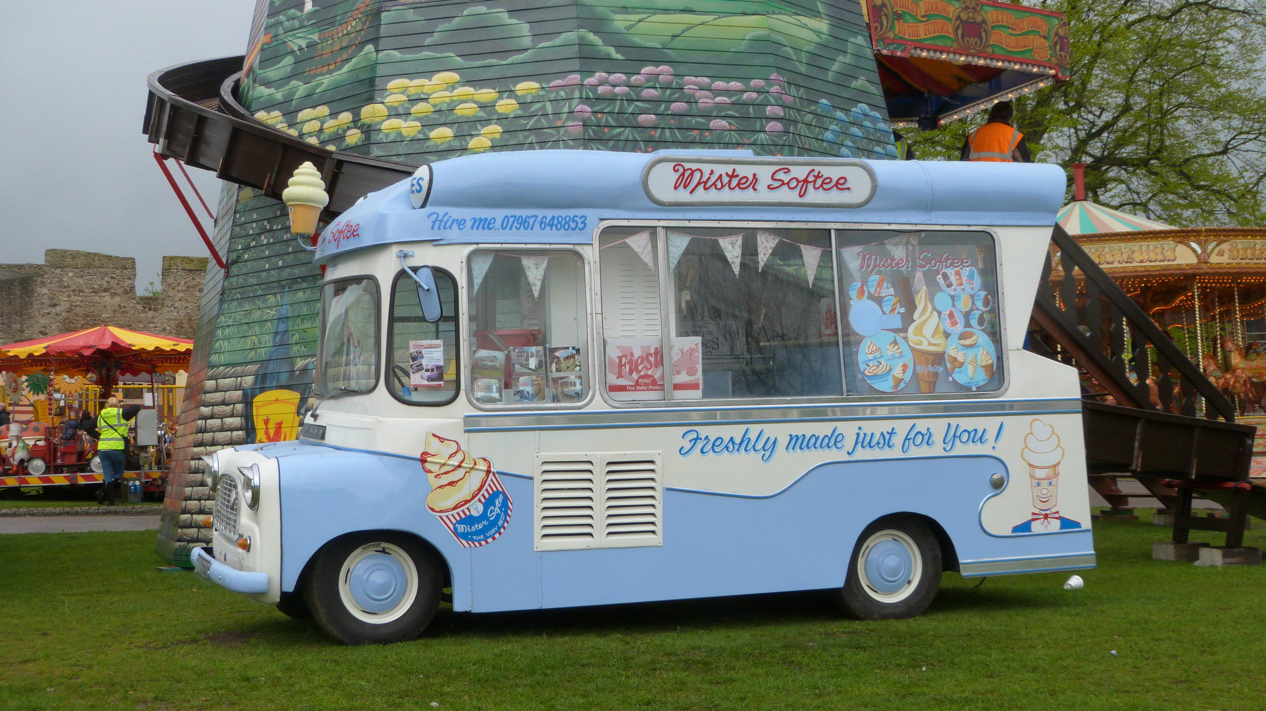 bedford ice cream van