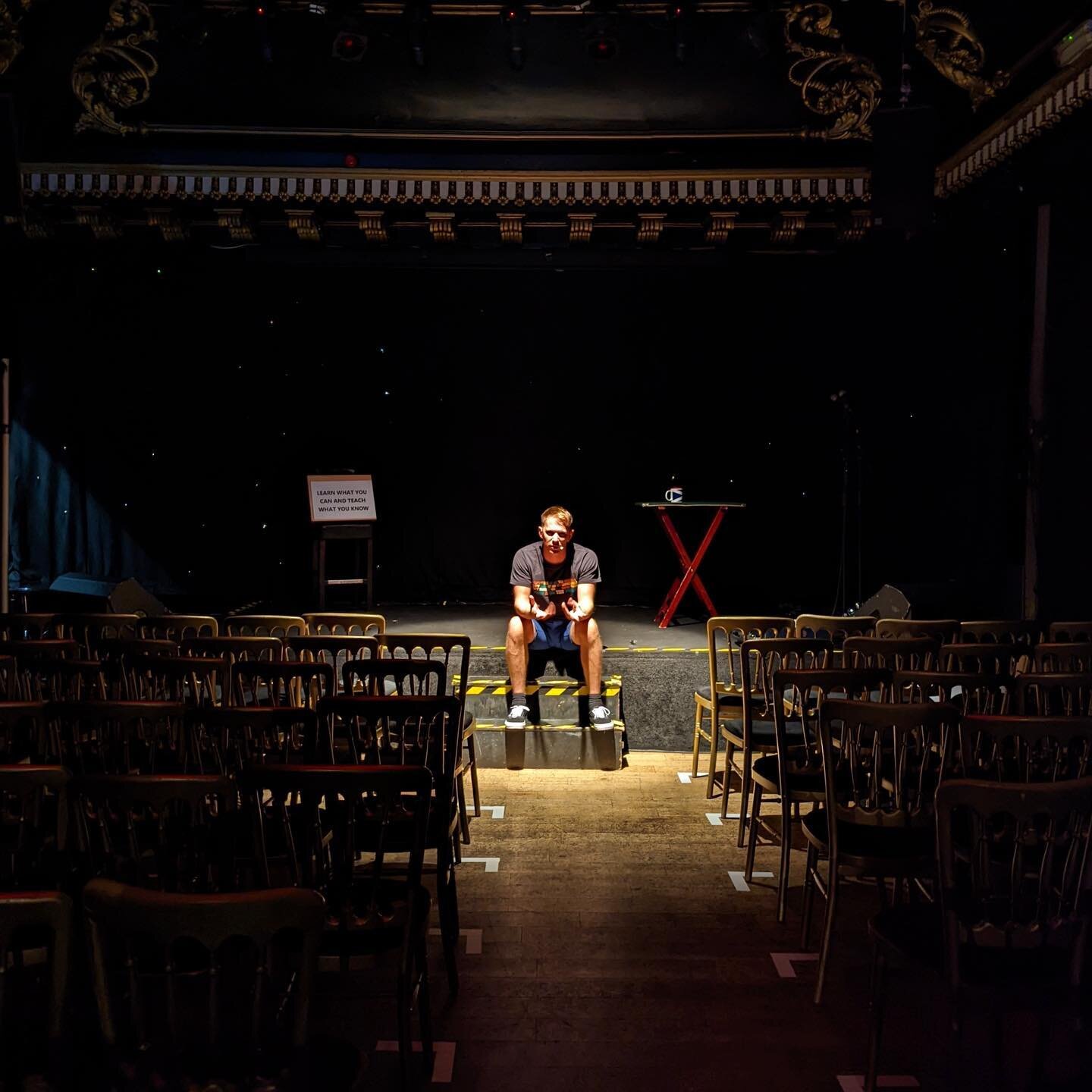 Chris Cook: Reflections Tech Rehearsal Day - finally back on stage and it feels GOOD 🙌

See you at the Voodoo Rooms at 3:10pm from tomorrow (Saturday)and every day all Fringe long, and for cocktails after, of course
