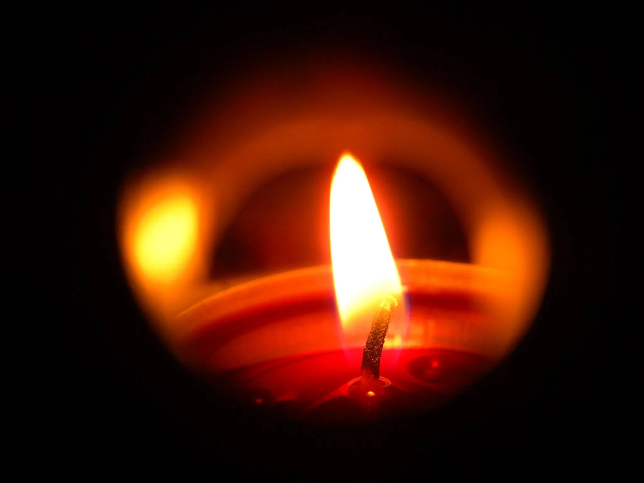 L'origine de la flamme