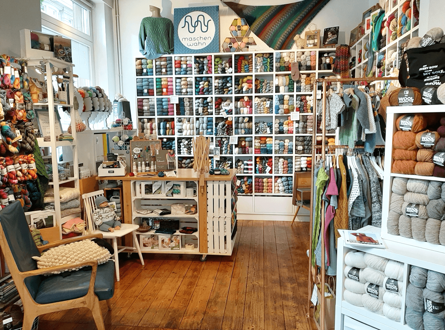 Alle, die unter Maschenwahn leiden, sind bei mir gut aufgehoben!