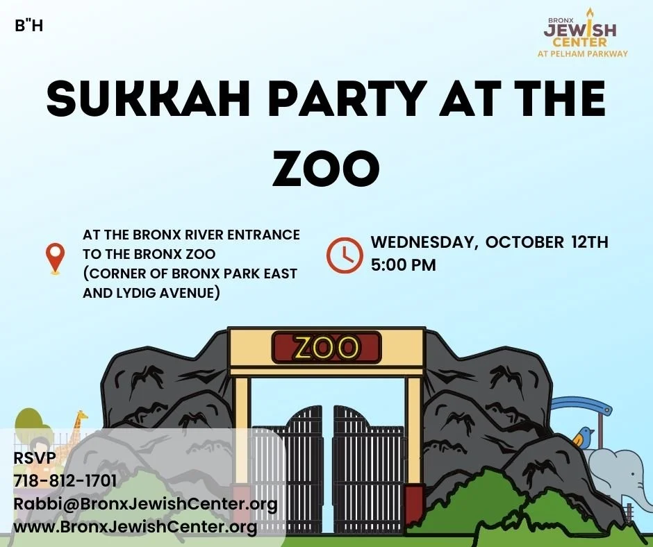 SUKKAH PARTY AT THE ZOO